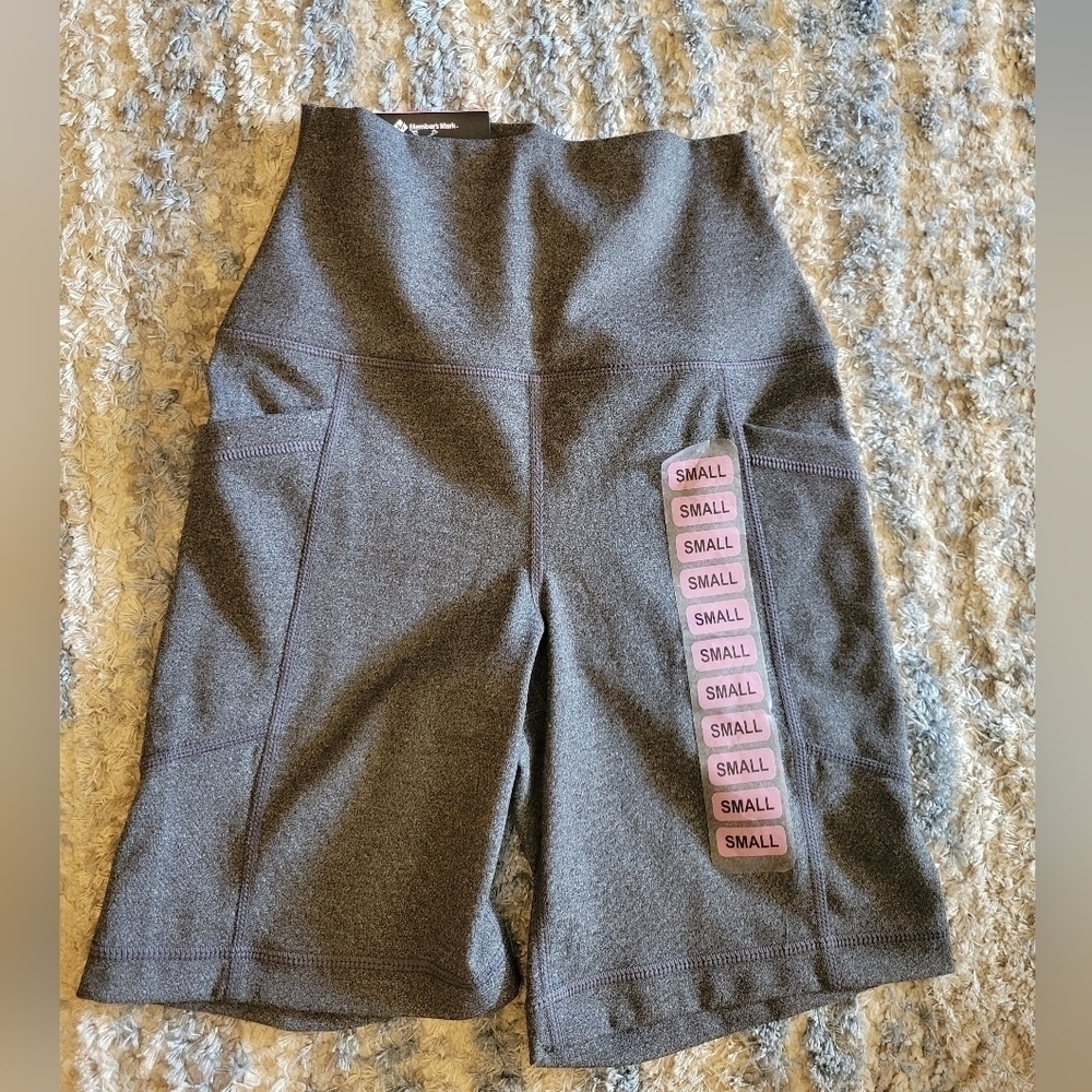 NWT Members Mark bike shorts size Small